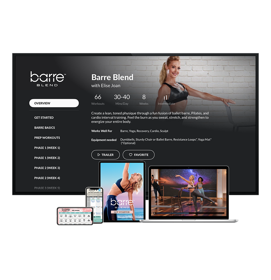 Barre Blend Digital Purchase