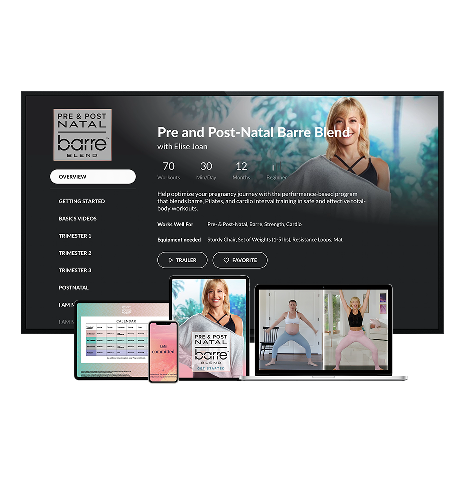 Pre & Post Natal Barre Blend Digital Purchase